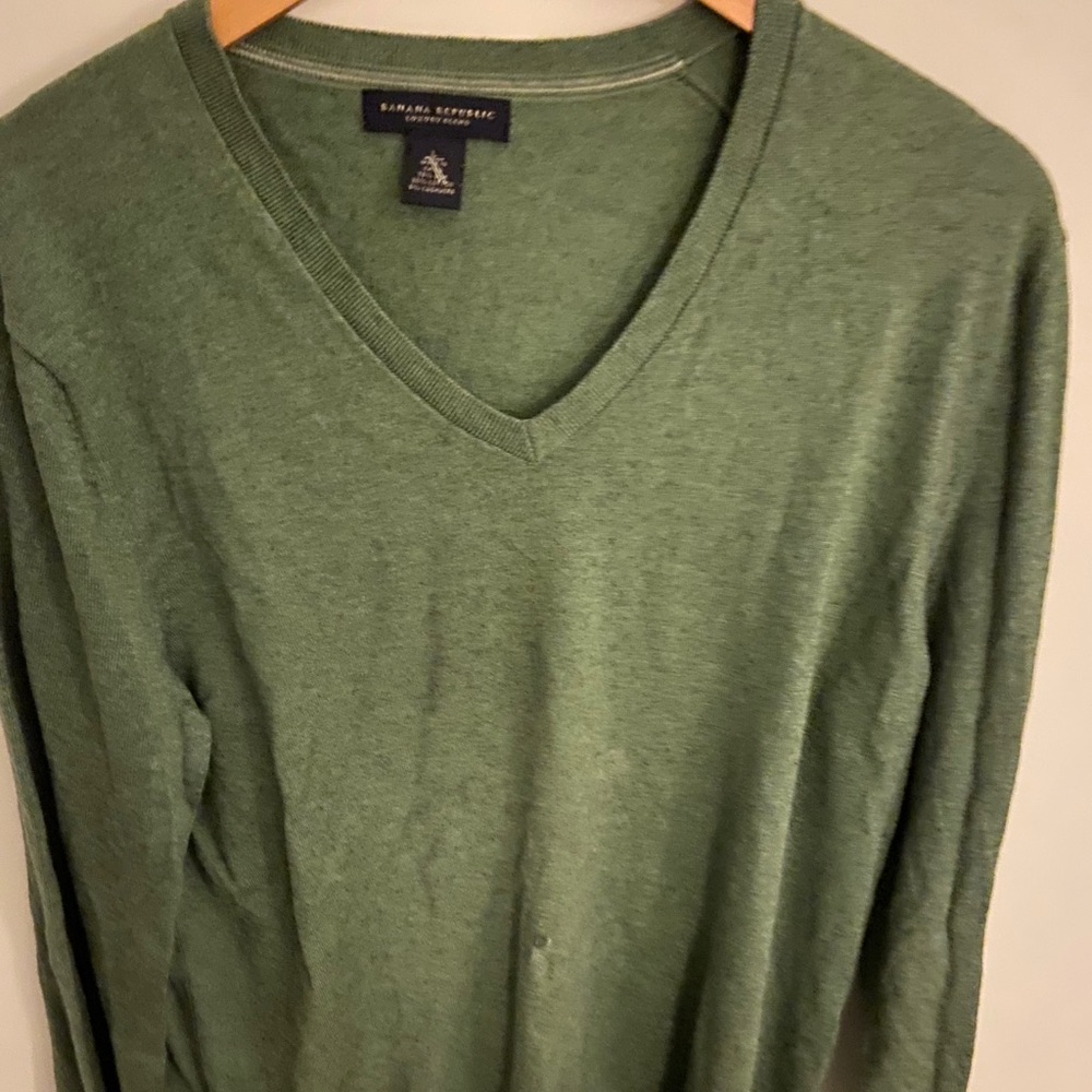 Banana Republic v neck sweater.